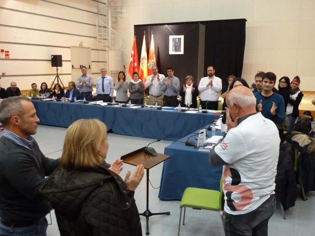 El pleno del Ayuntamiento de Getafe aprueba una mocin de apoyo a Los 8 de Airbus