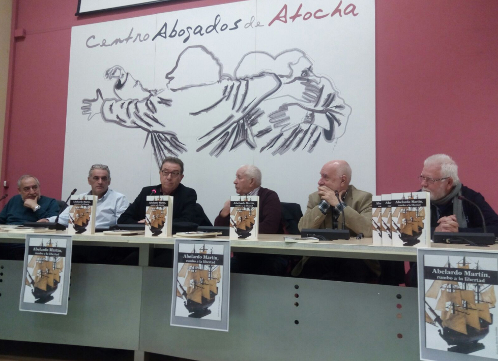 Cedrn presenta el libro Rumbo a la libertad, del histrico de CCOO, Abelardo Martn