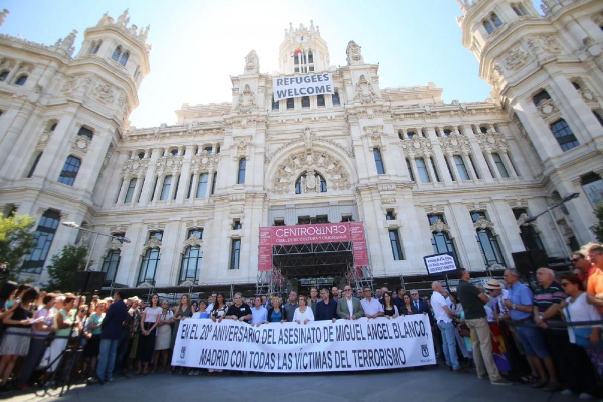 CCOO y UGT se suman al homenaje de Madrid a Miguel ngel Blanco y a todas las vctimas del terrorismo