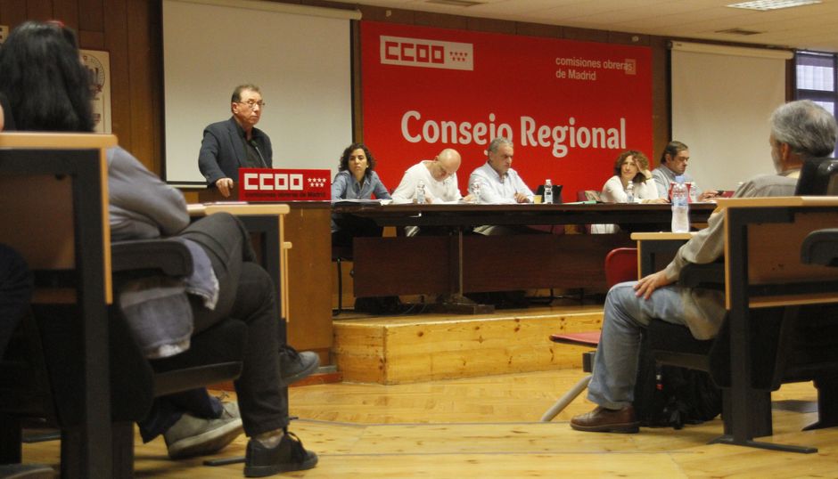 Aprobada por unanimidad la Ponecia de CCOO de Madrid para su 11 Congreso