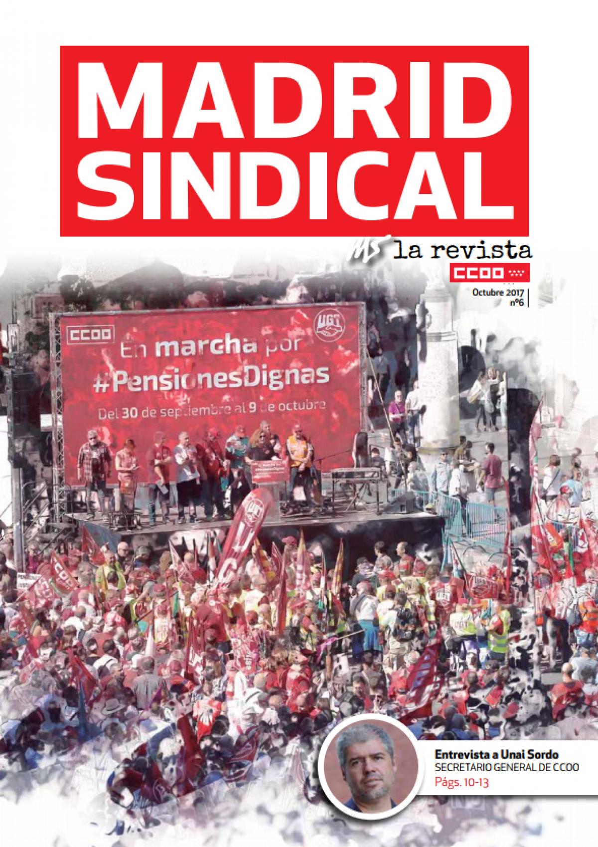 Madrid Sindical la Revista n6 octubre 2017