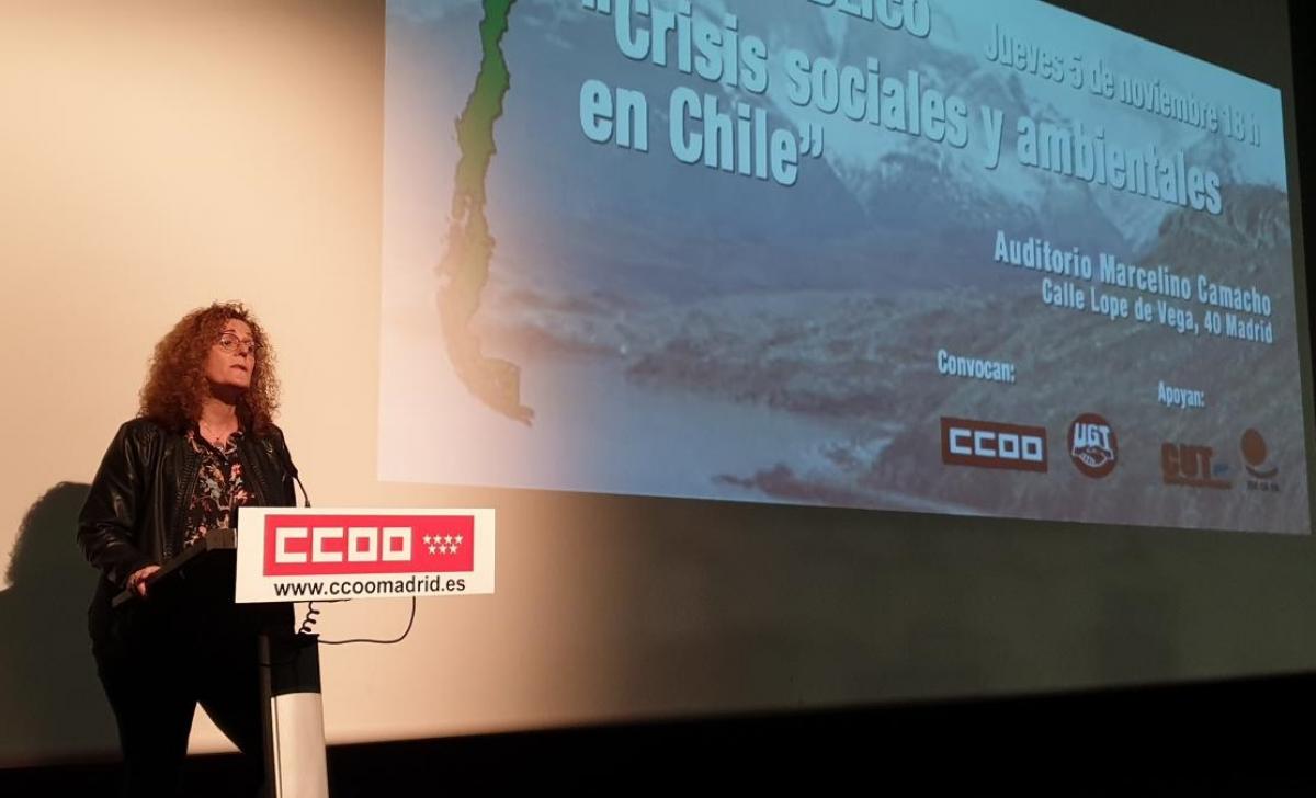 La solidaridad del pueblo madrileo est con la causa chilena
