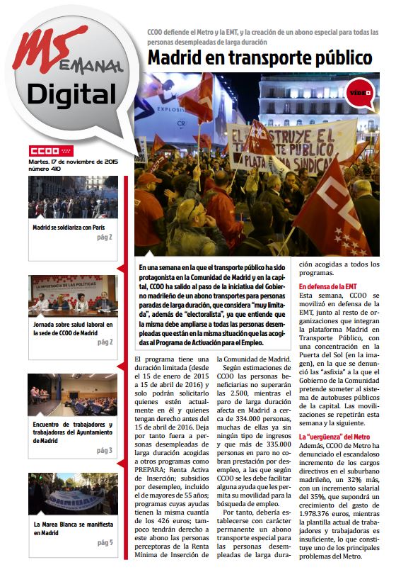 Madrid Semanal Digital N 410
