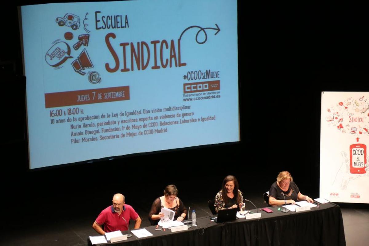 Escuela Sindical de CCOO Madrid 2017