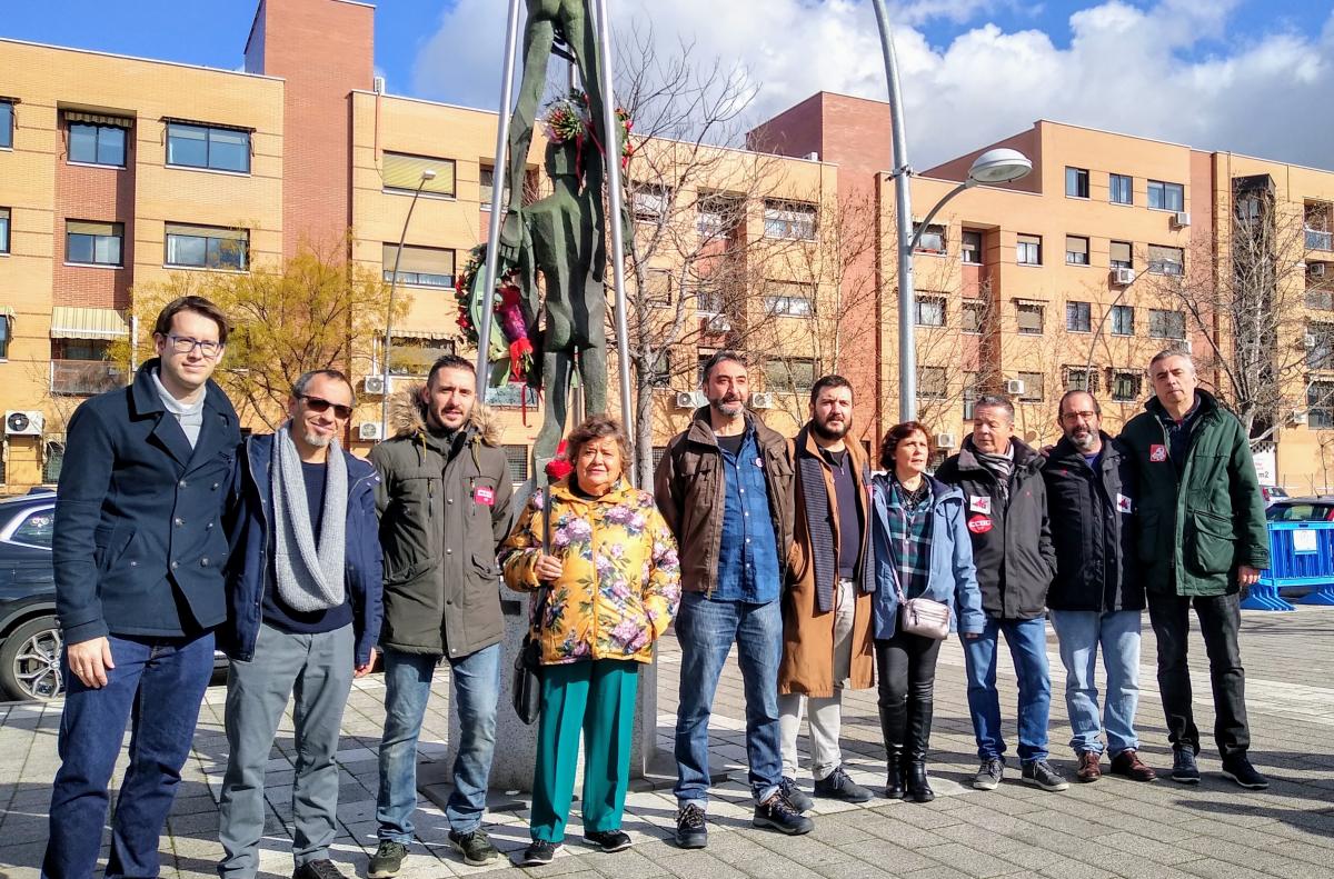 Actos de homenaje en el sur de Madrid por 43 Aniversario de los Abogados de Atocha