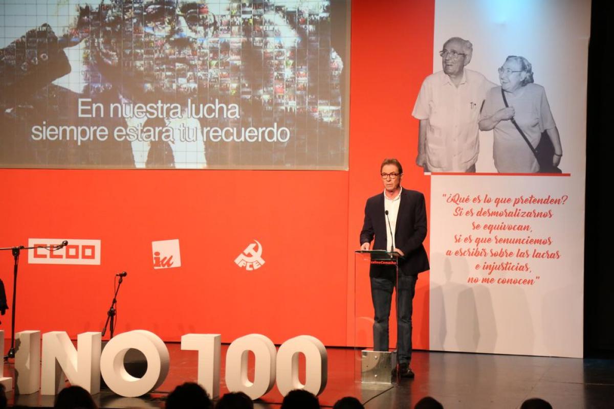Presentacin actos centenario del nacimiento de Marcelino Camacho