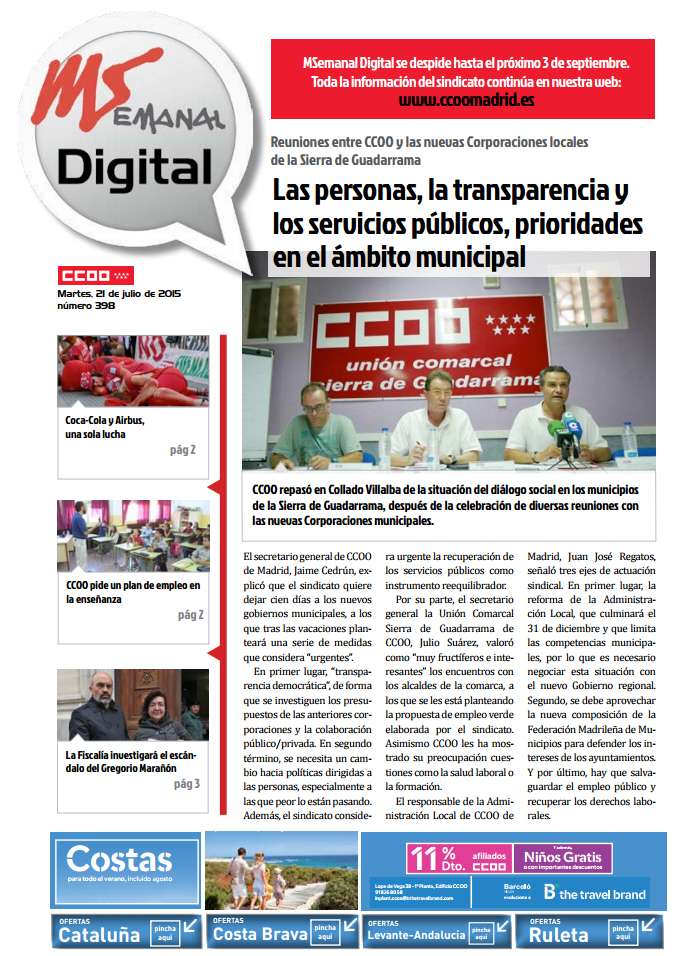 Madrid Sindical Digital n 398