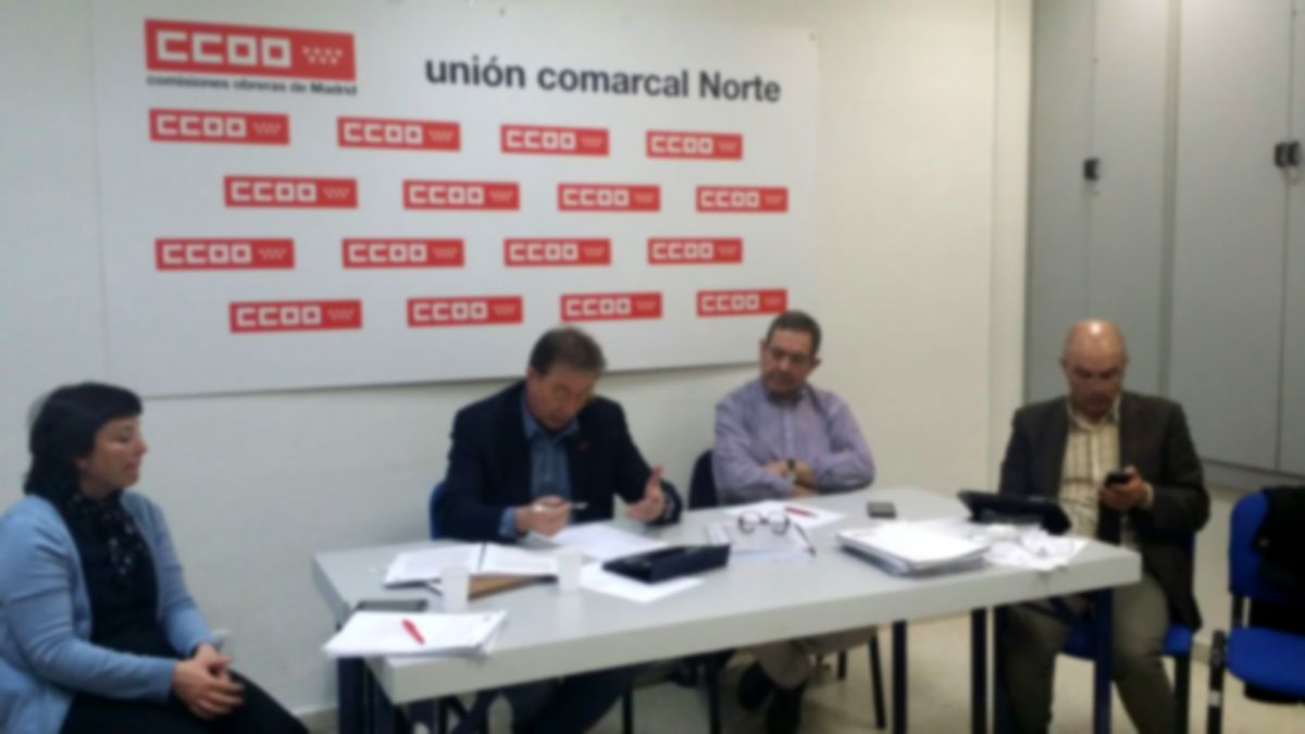 CCOO de Madrid y la Unin Comarcal Norte trabajan la Estrategia Madrid por el Empleo