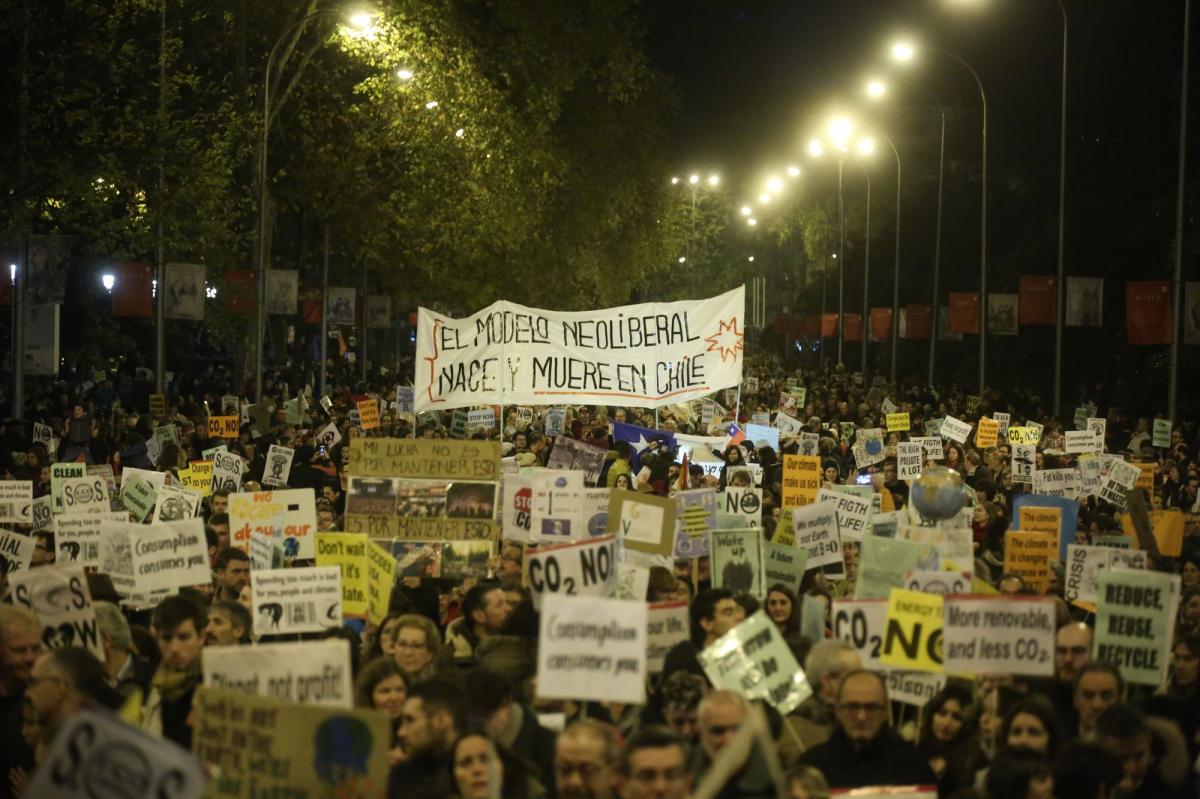 Marcha por el Clima, Madrid 7 diciembre 2019