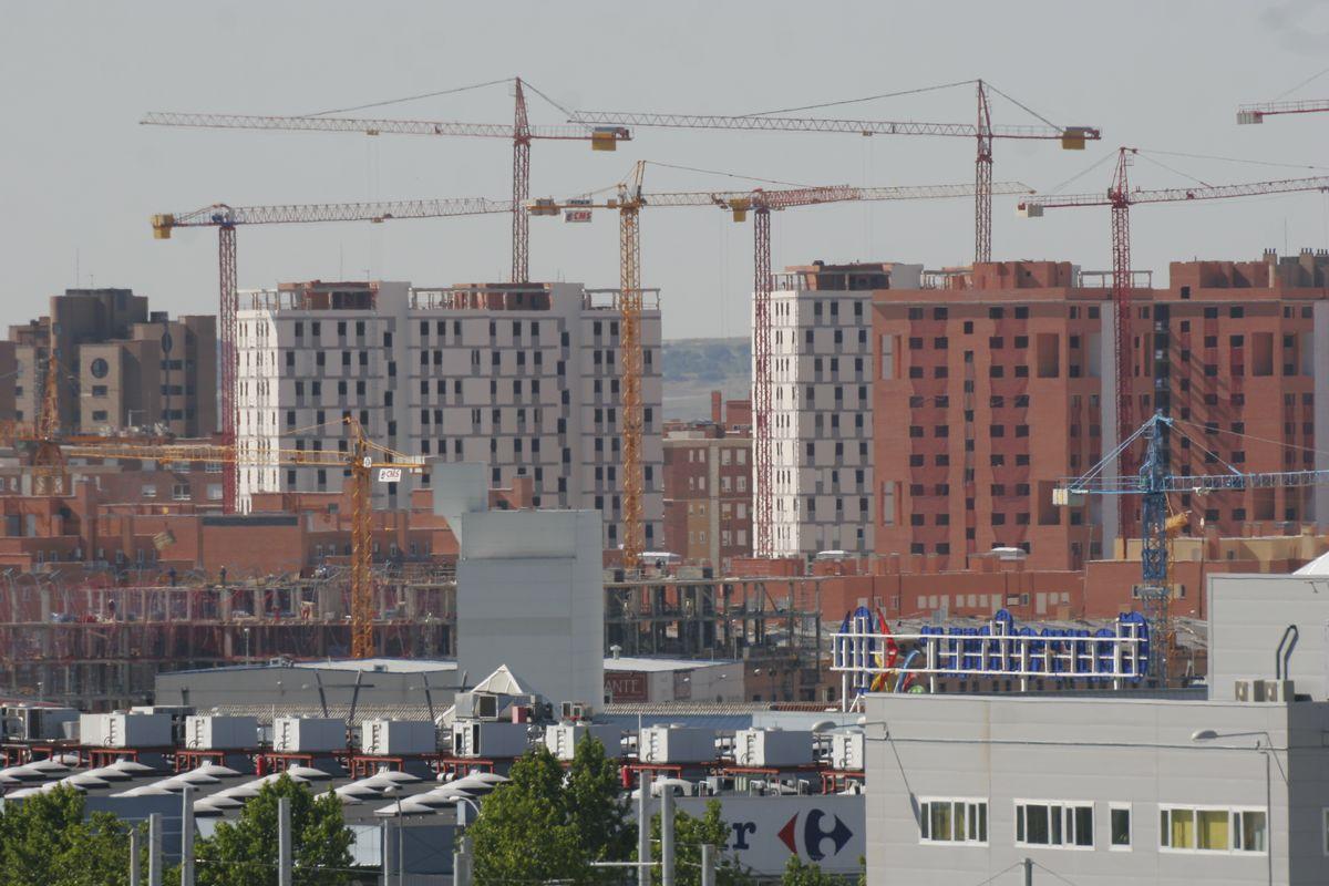 Pisos en construccin en Madrid