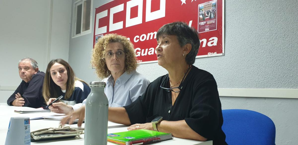 Los delegados y delegadas de CCOO Sierra de Guadarrama se organizan para la negociacin de las subidas salariales