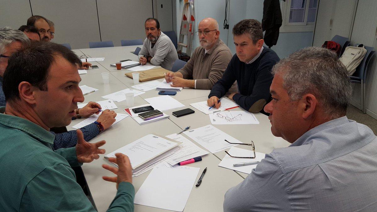 Reunión de coordinación en Barcelona erradicar la precariedad laboral en las cárnicas