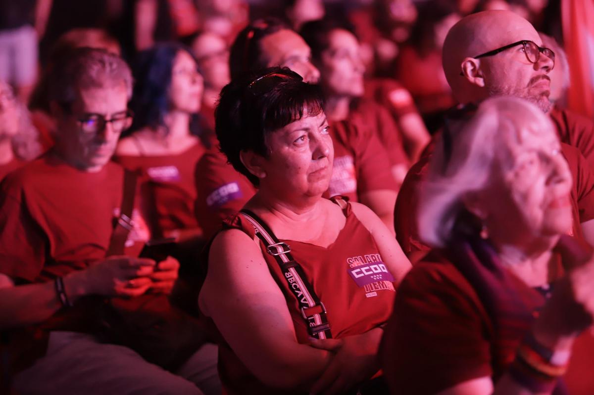 Acto sindical europeo en Vistalegre 18-6-2026