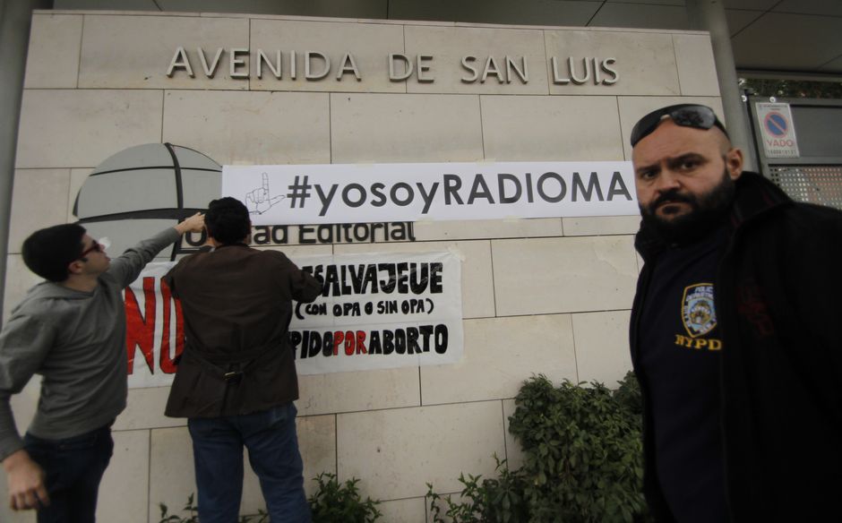 Huelga contra el ERE de Unidad Editorial