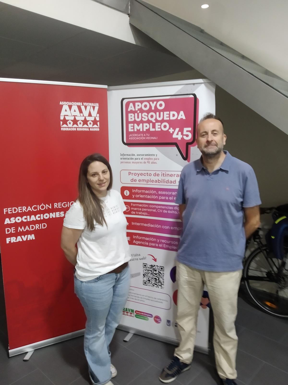 Taller sobre Acreditación de Competencias Profesionales por experiencia laboral, para Federación Regional de Asociaciones de Vecinos de Madrid