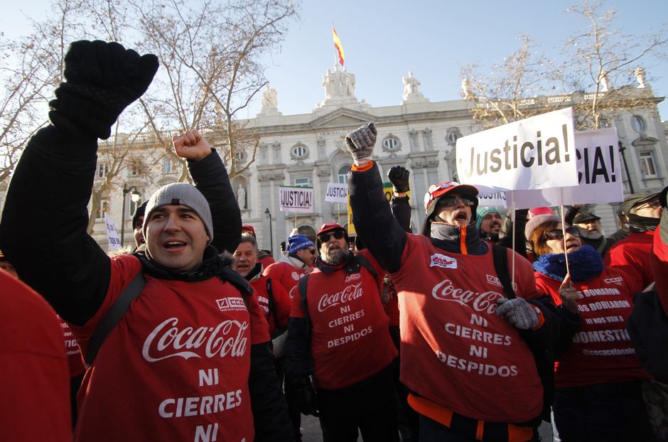 CCOO mantendrá la lucha, la presión y la denuncia en el conflicto de Coca-Cola