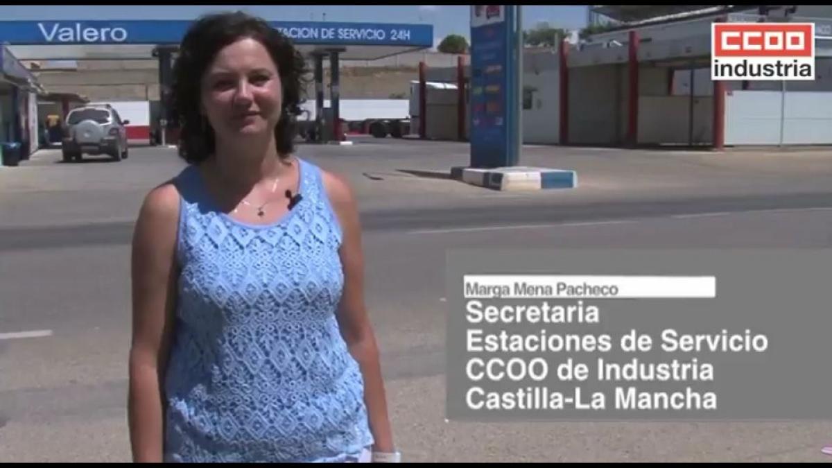 MARGA MENA SECRETARIA ESTACIONES DE SERVICIO CCOO INDUSTRIA CLM