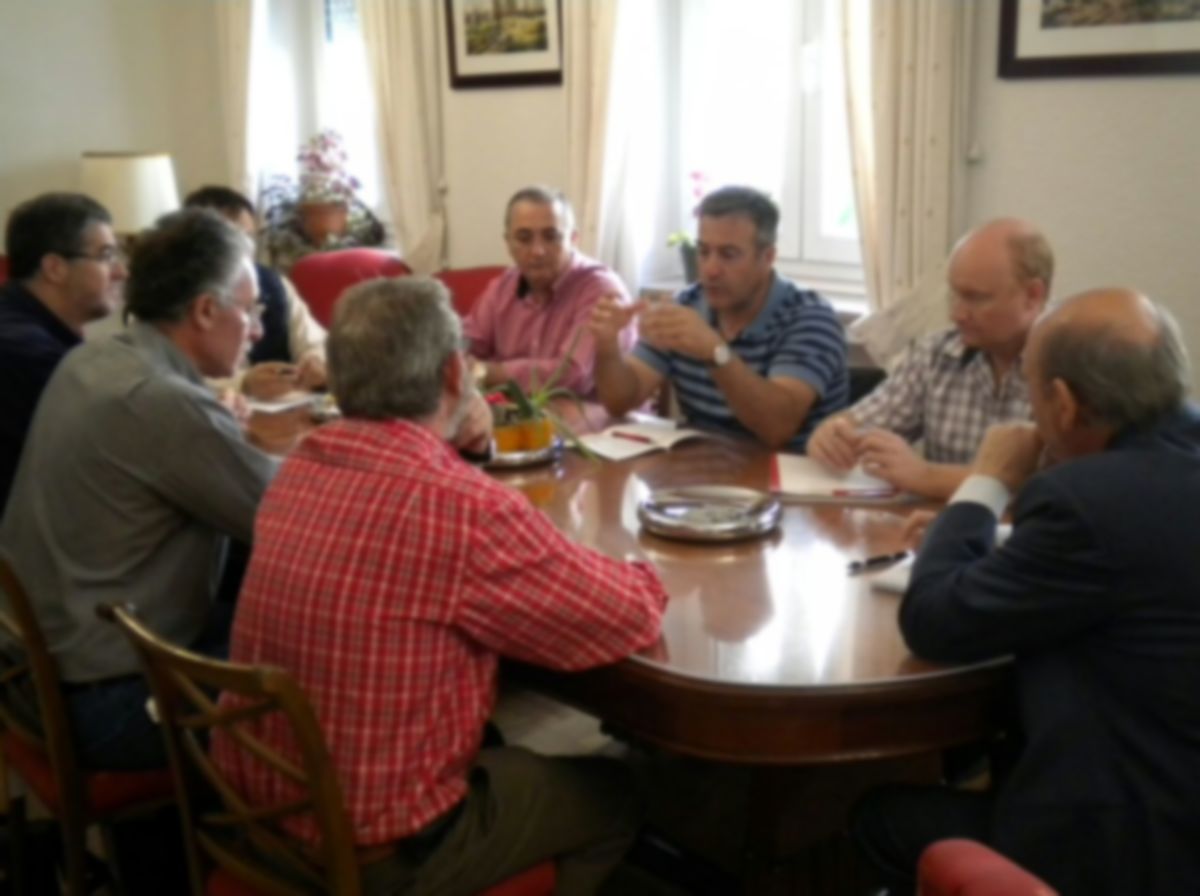 Imagen de la reunión. 