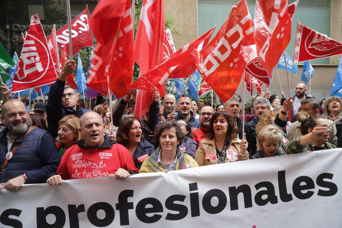 El totalitarismo del Gobierno de la Comunidad de Madrid y su negativa a devolver derechos a los trabajadores lleva a la Sanidad madrileña a su 3ª jornada de huelga general