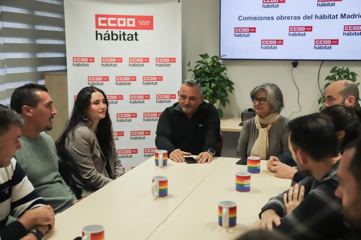 Una delegada de CCOO del hbitat Madrid se convierte en la primera mujer en un Comit de Empresa en la Recogida de Residuos de Madrid capital