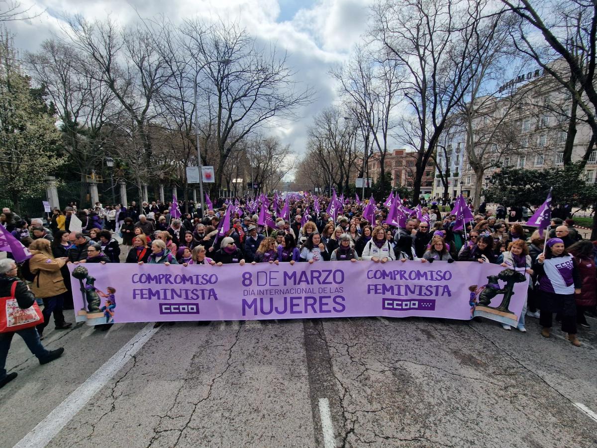 Manifetsación 8M 2026 en Madrid