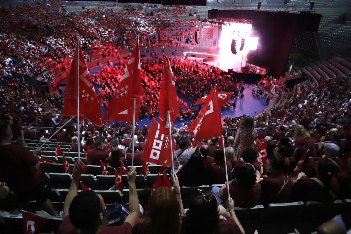 Acto sindical europeo en Vistalegre 18-6-2026