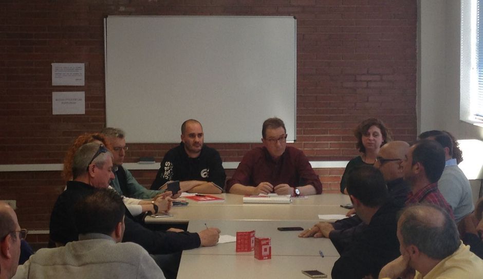 Juan Antonio Romero presenta su candidatura en la Comarca Sur de CCOO de Madrid