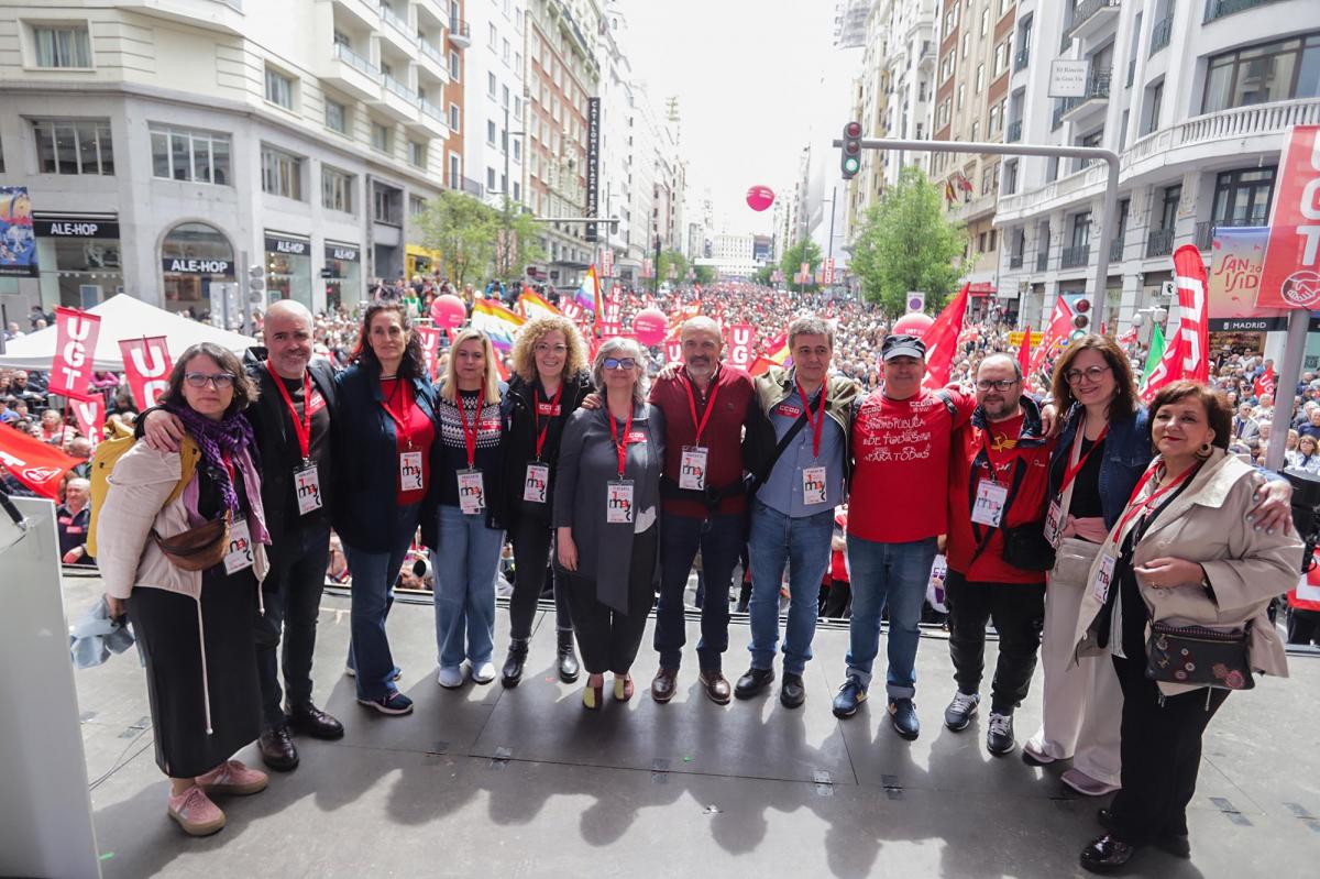 1º de Mayo en Madrid, 2025