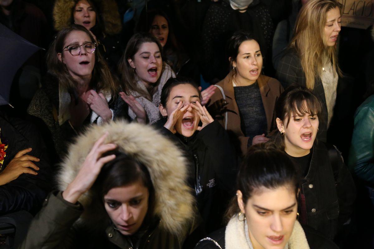 Concentración en Madrid contra la sentencia de los “violadores” de Manresa