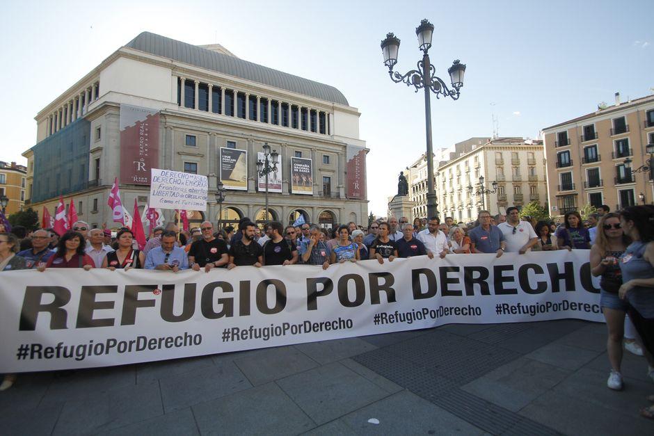 En la manifestacin del pasado 20 de junio (@frlorente)