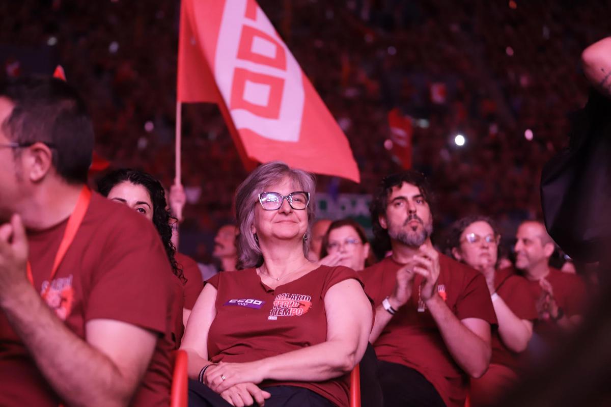 Acto sindical europeo en Vistalegre 18-6-2026
