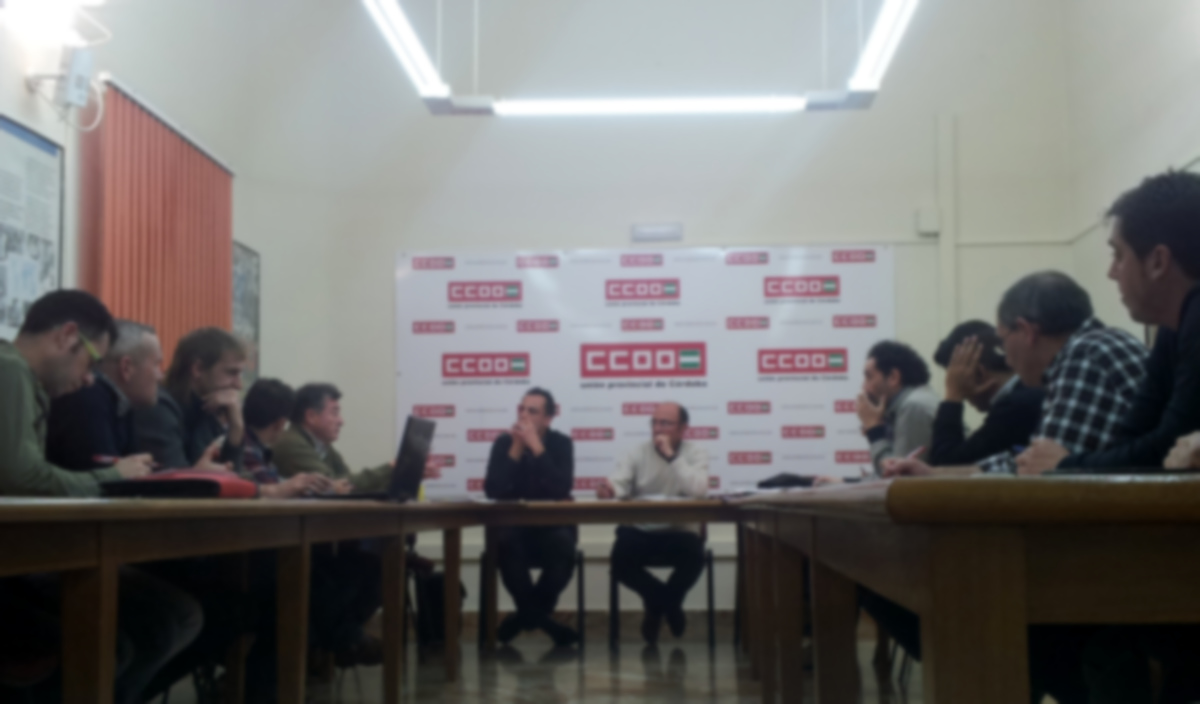 La reunión de la SSI CCOO en ABB