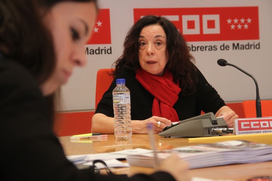 Isabel Galbín, secretaria general Federación de Enseñanza de CCOO de Madrid