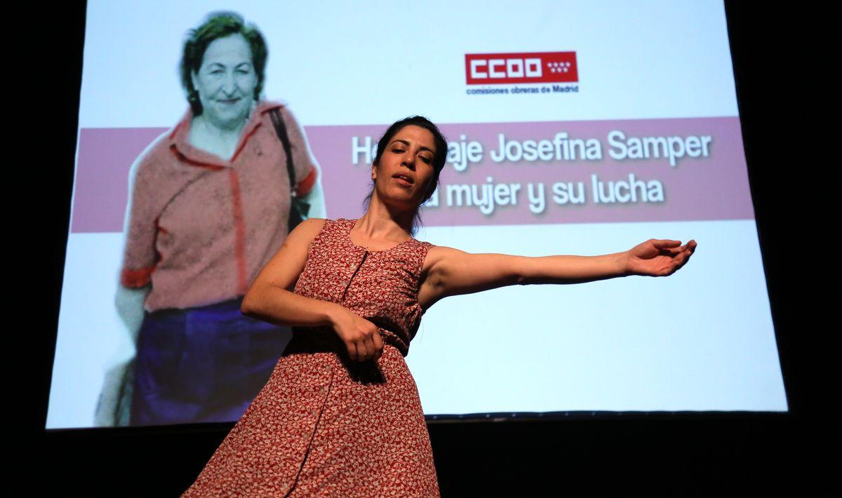 Homenaje a Josefina Samper, la mujer y su lucha
