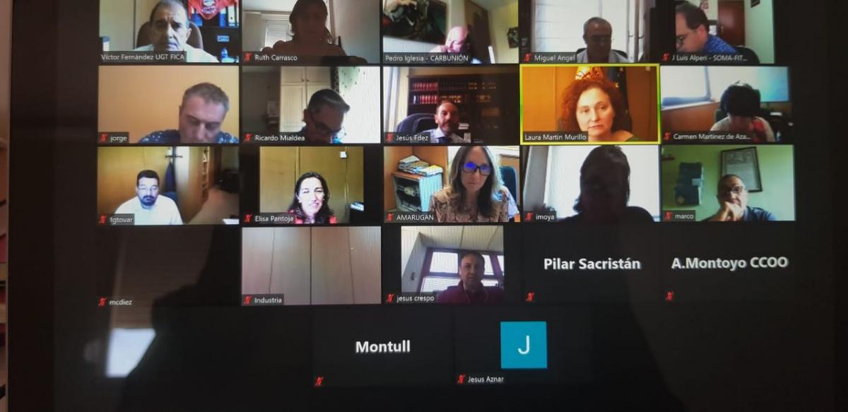 Segunda reunión del año de la Comisión de Seguimiento del Plan del Carbón 2019 – 2027