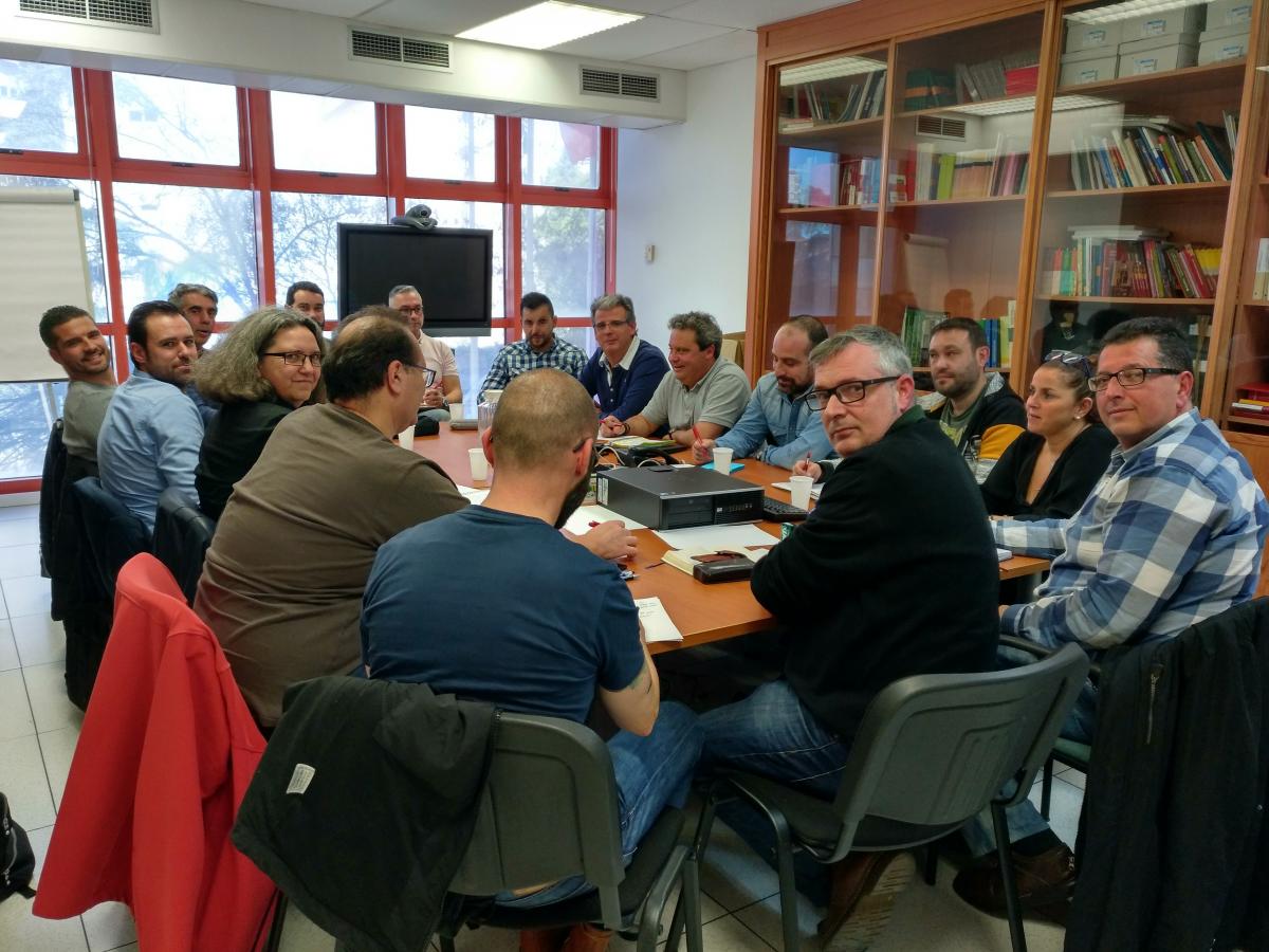 Mesa del sector aéreo de CCOO de Industria