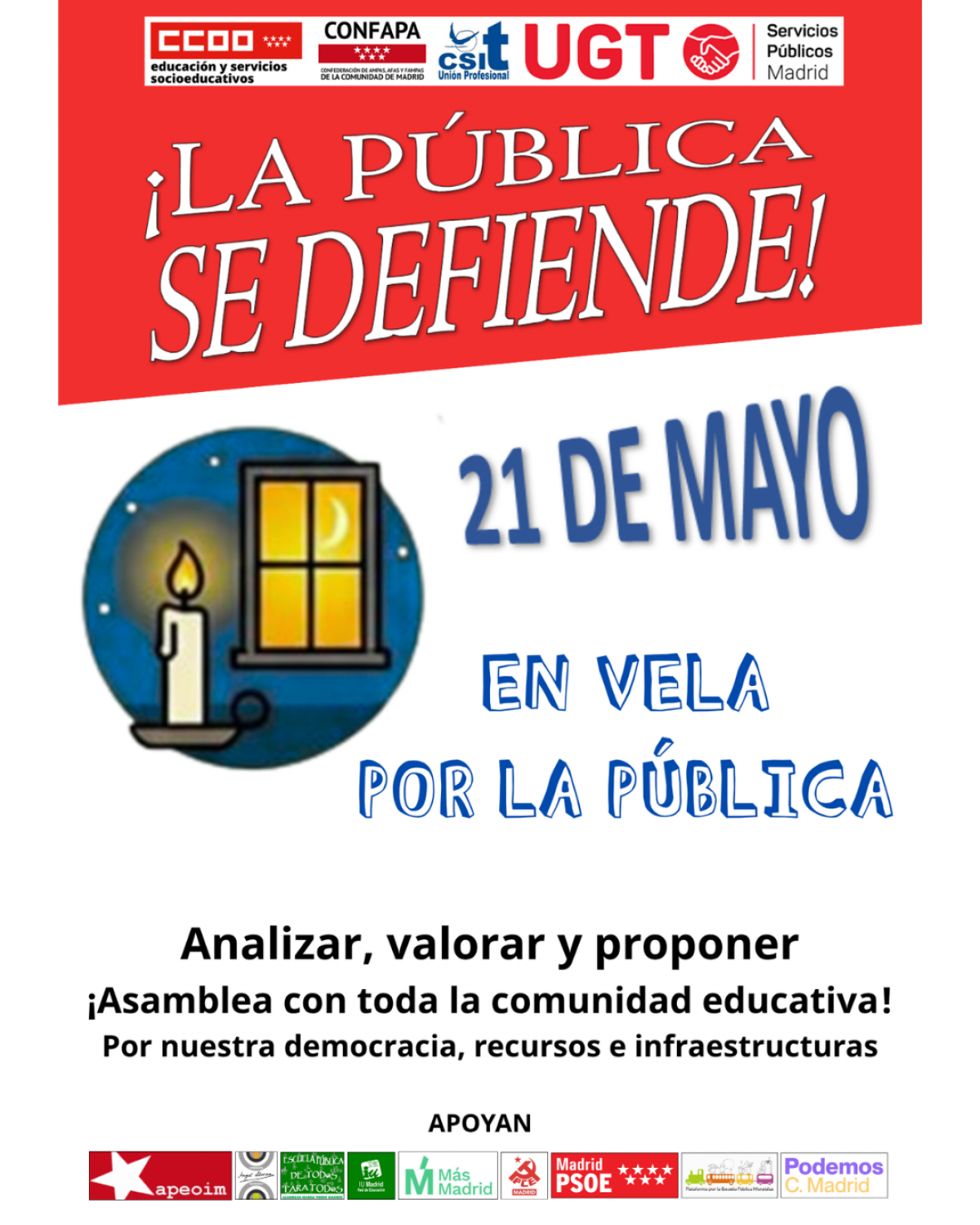 En vela por la Pública