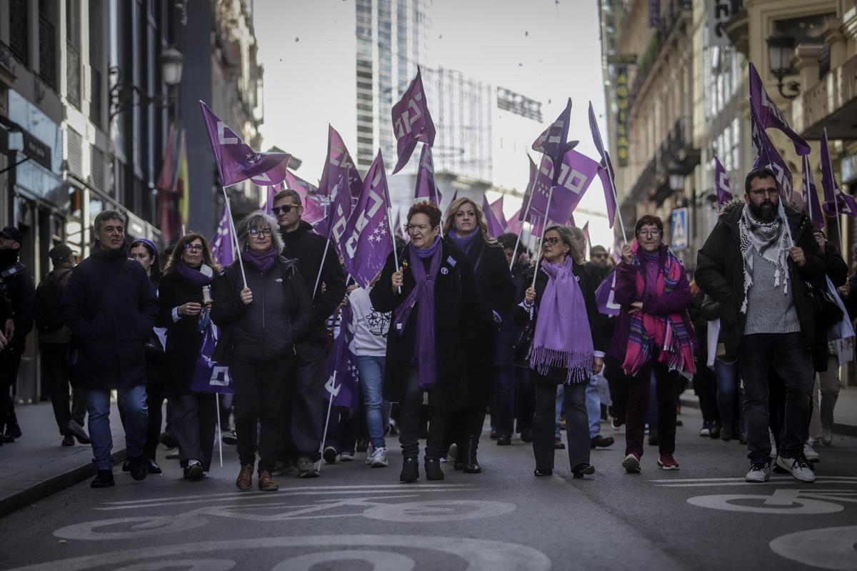 Noviembre 2025. Manifestación de CCOO Madrid por el 25N