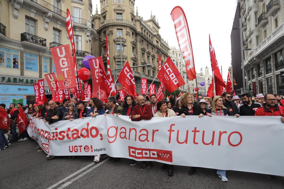 1º de Mayo en Madrid, 2025