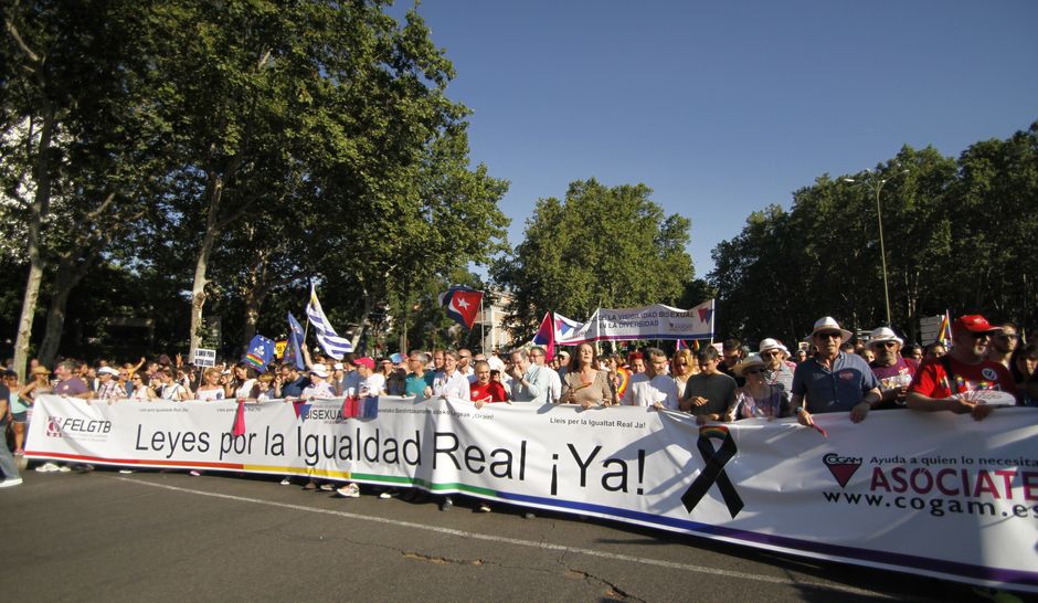 CCOO de Madrid se manifiesta en el Orgullo 2016