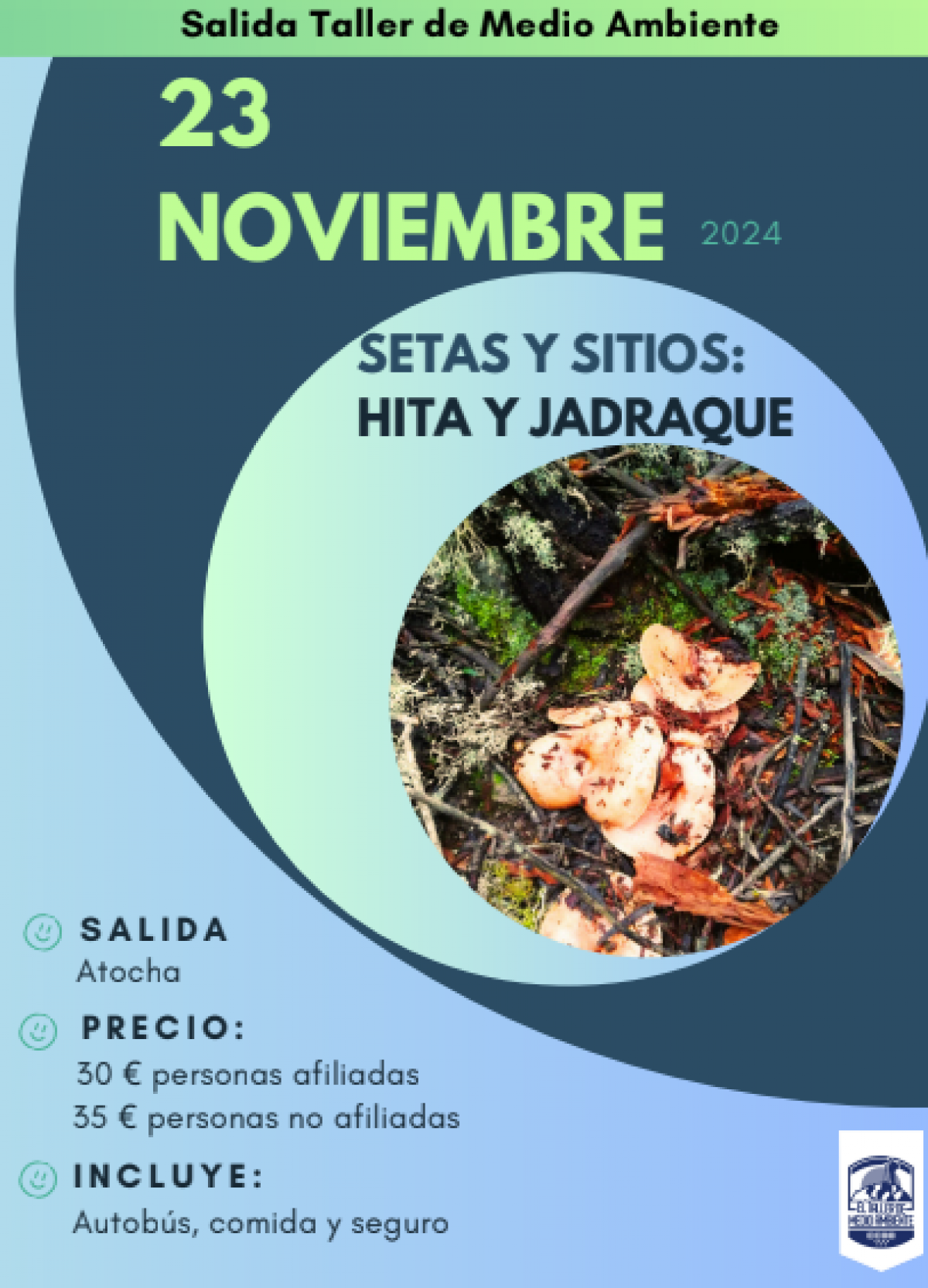 Taller de Medioambiente: Setas y Sitios - Jadraque e Hita