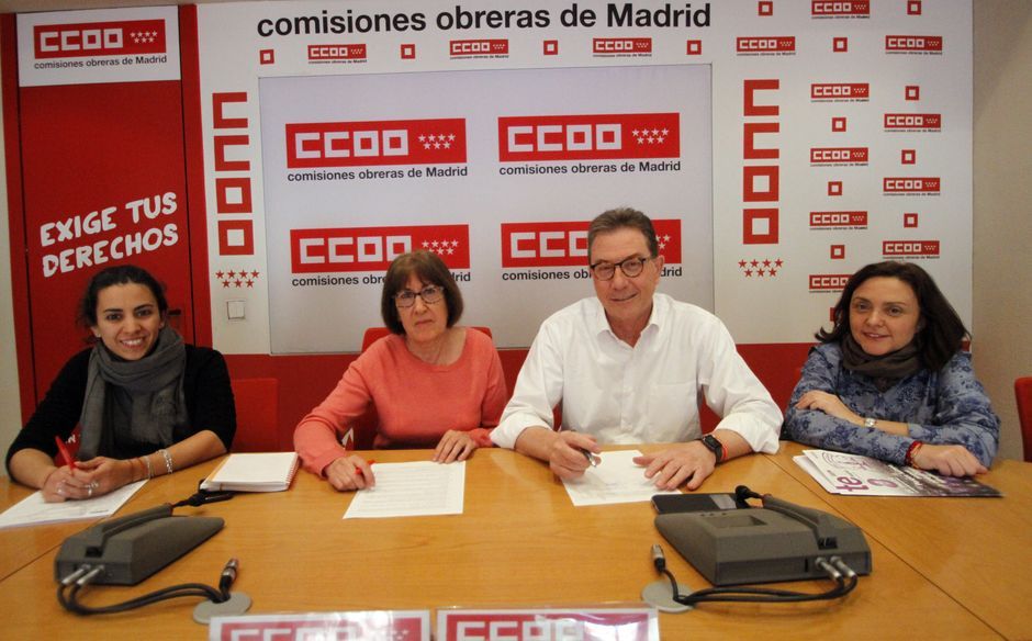 Acuerdo entre el Sector Crítico y la candidatura encabezada por Jaime Cedrún en el marco del 11º Congreso de CCOO de Madrid
