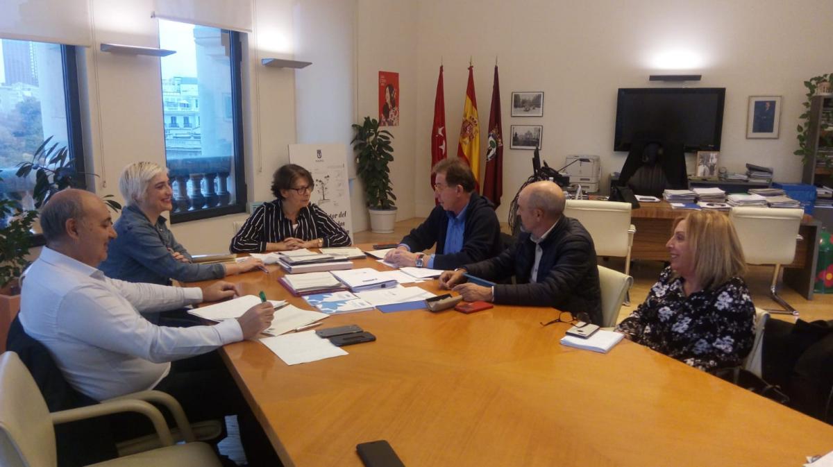 Reunión entre CCOO Madrid y Ayuntamiento de Madrid