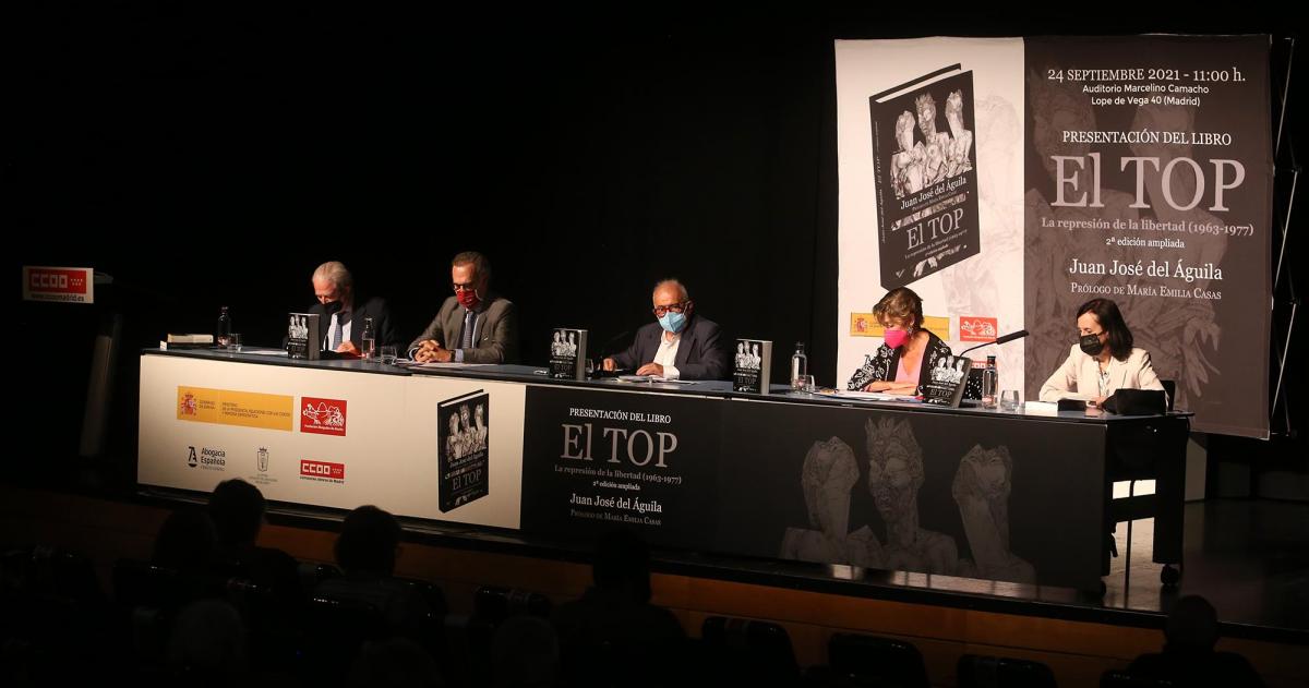 Presentación del libro “TOP. La represión por la libertad (1963-1977)", de Juan José del Águila