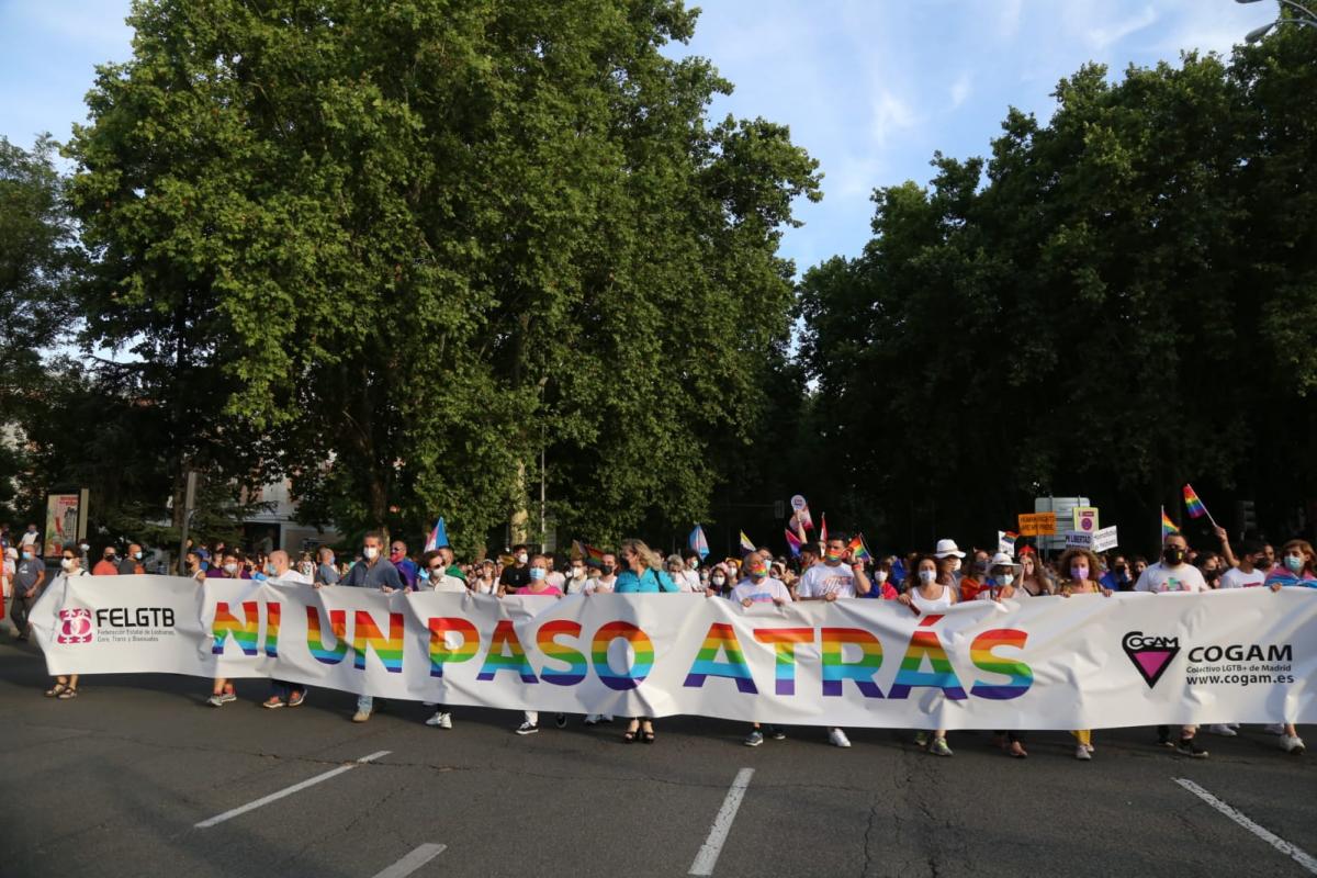 Miles de personas se manifiestan en Madrid por el Orgullo
