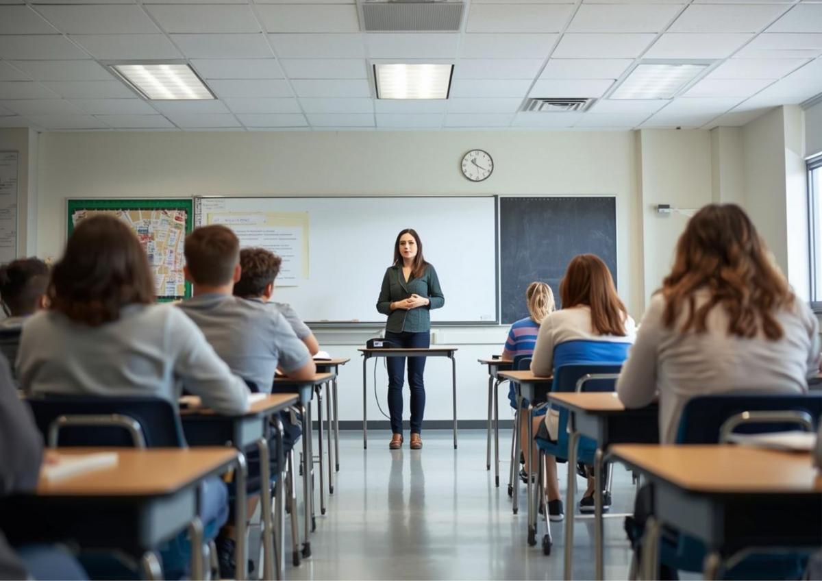 CCOO Madrid Educación denuncia que el profesorado del IES Europa de Móstoles trabaja a menos de 17 grados por el deterioro del edificio