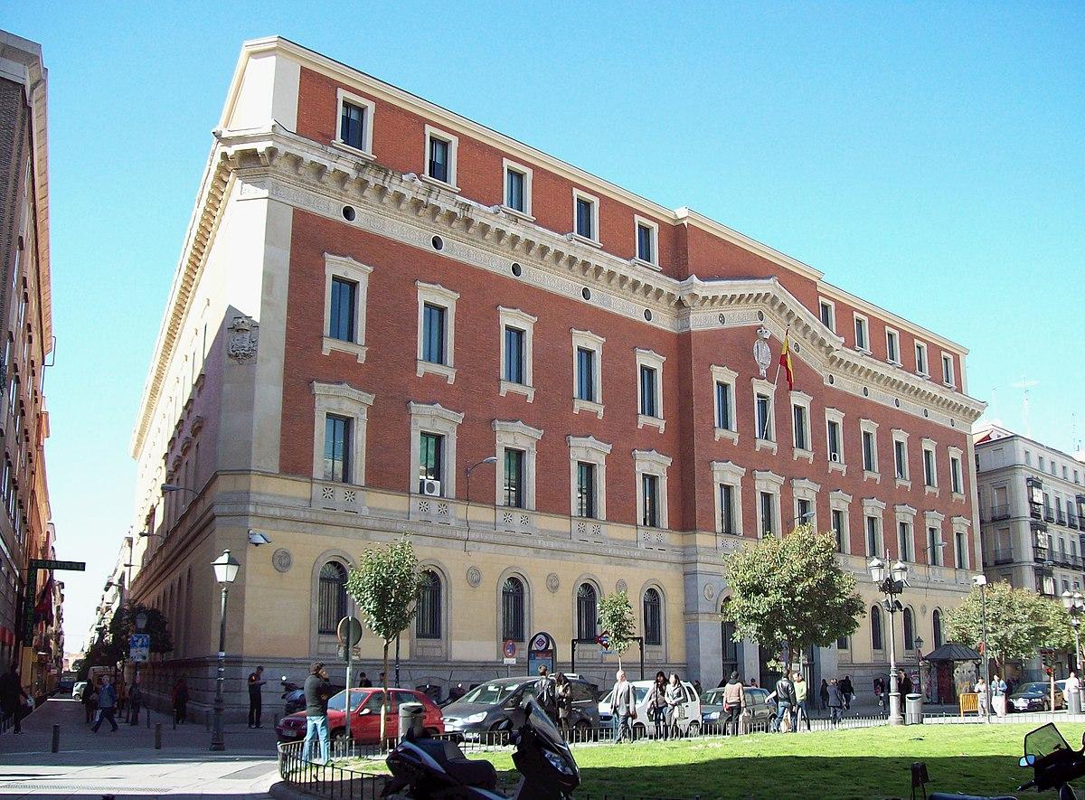 Sede del Tribunal de Cuentas, en Madrid