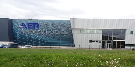 Fábrica de Aernnova en Berantevilla, Araba