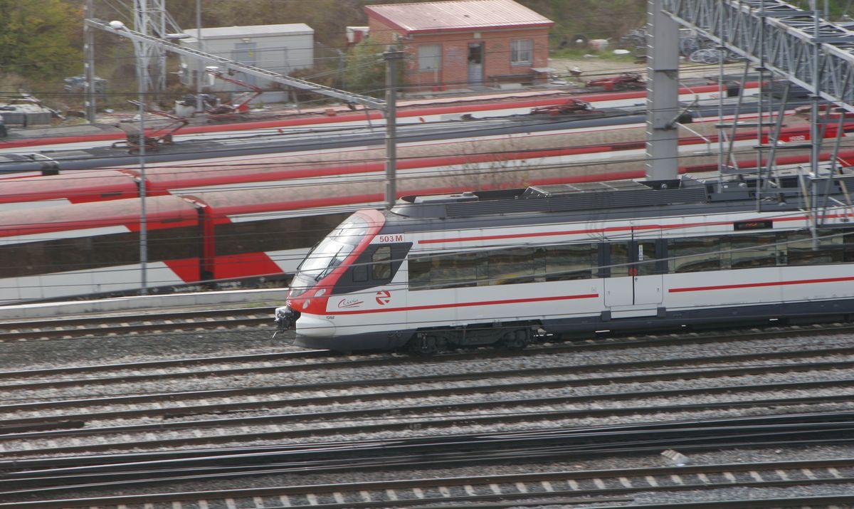 Trenes de Cercanías en Madrid