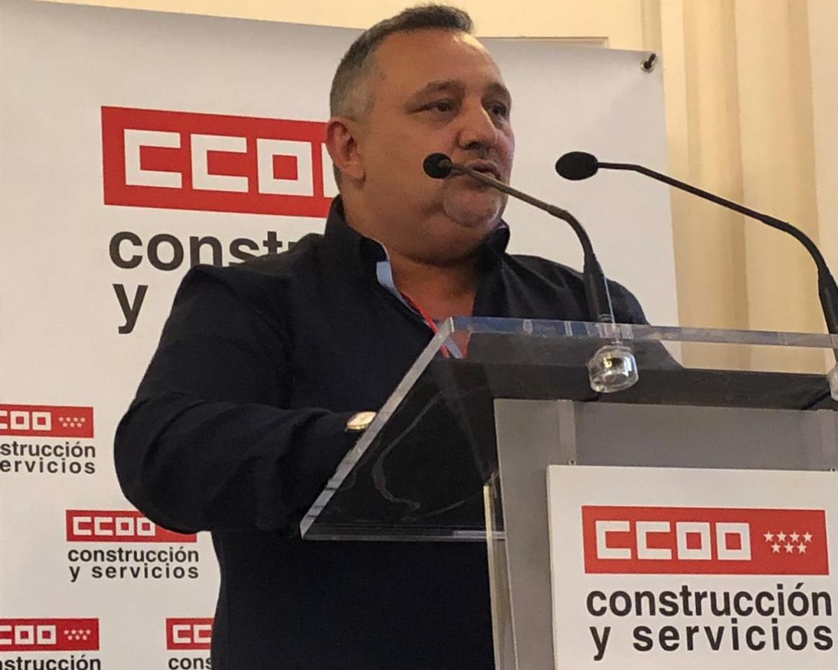 Pedro Garijo, nuevo secretario general de CCOO Construcción y Servicios de Madrid